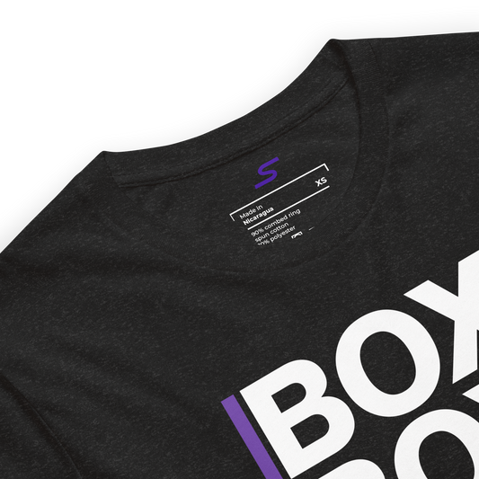 BOX BOX BOX T-shirt - Purple Sector Apparel